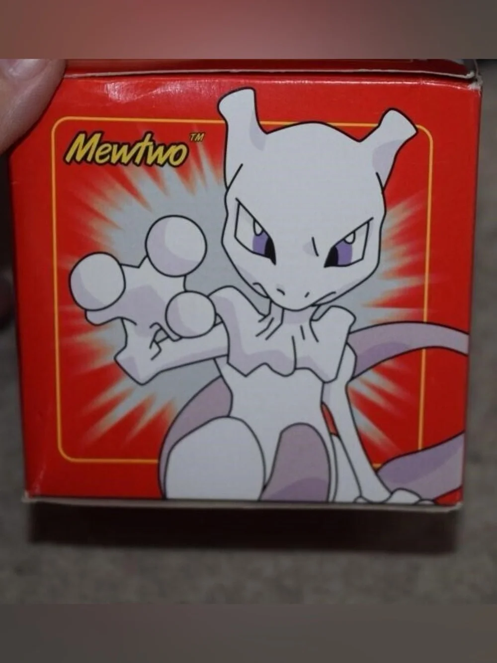 1999 Pokemon Mewtwo Burger King 23K Gold Plated Card Pokeball Sealed